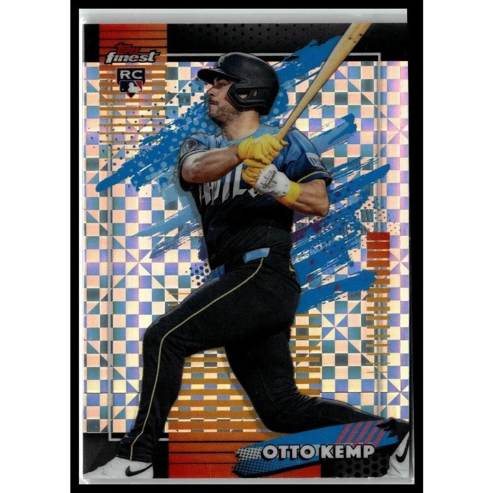 2026 Topps Finest Otto Kemp 192 Geometric Refractors Phillies Uncommon